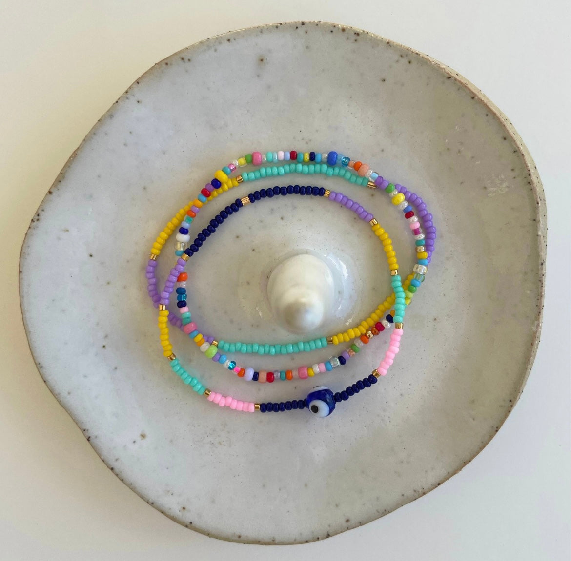 Ochi Eye Beaded Bracelets Pack