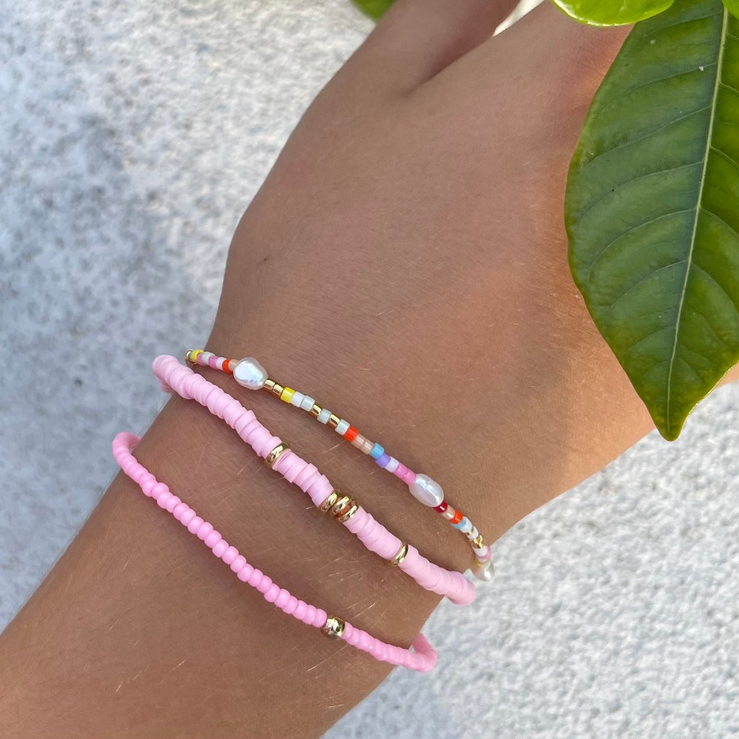 Rosa Set Beaded Bracelet Pack-Gypsytear