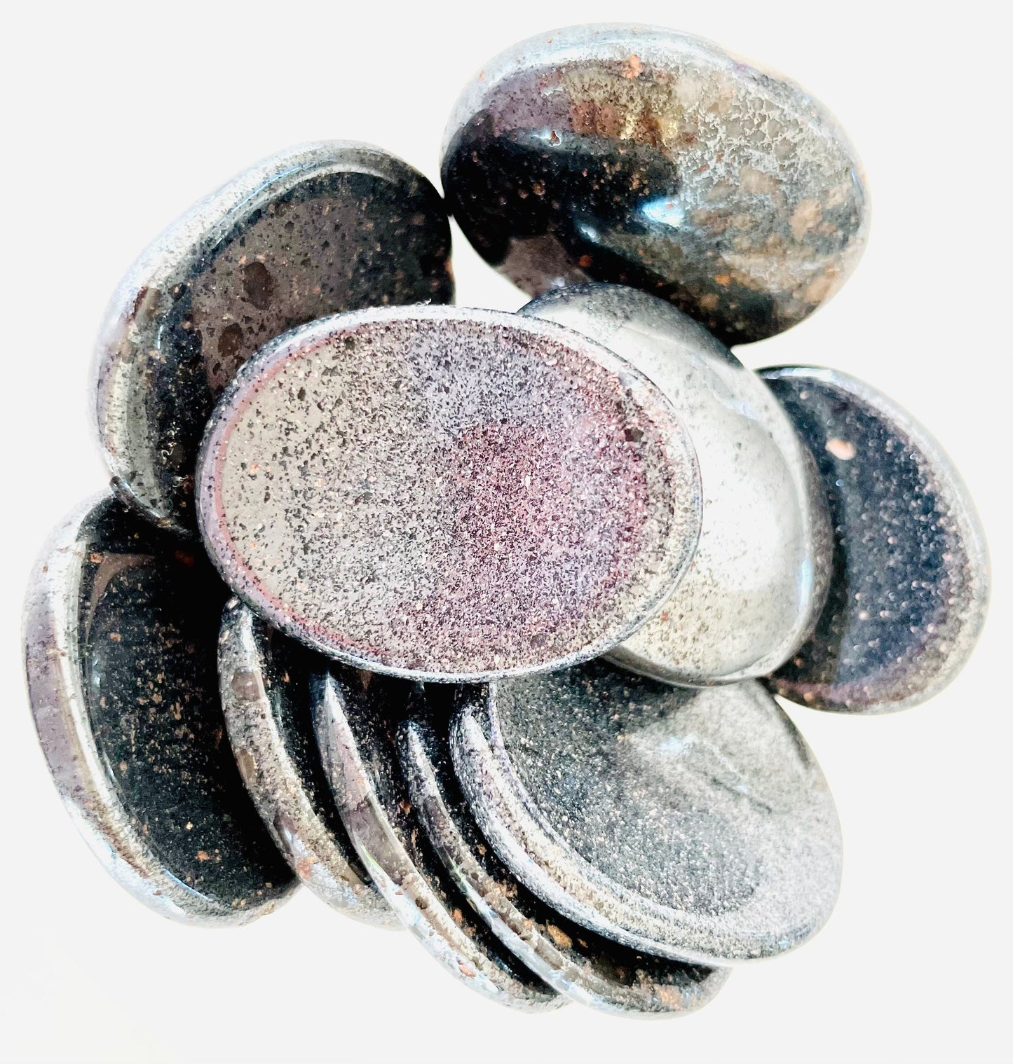 Haematite Worry Stone Crystal-Gypsytear
