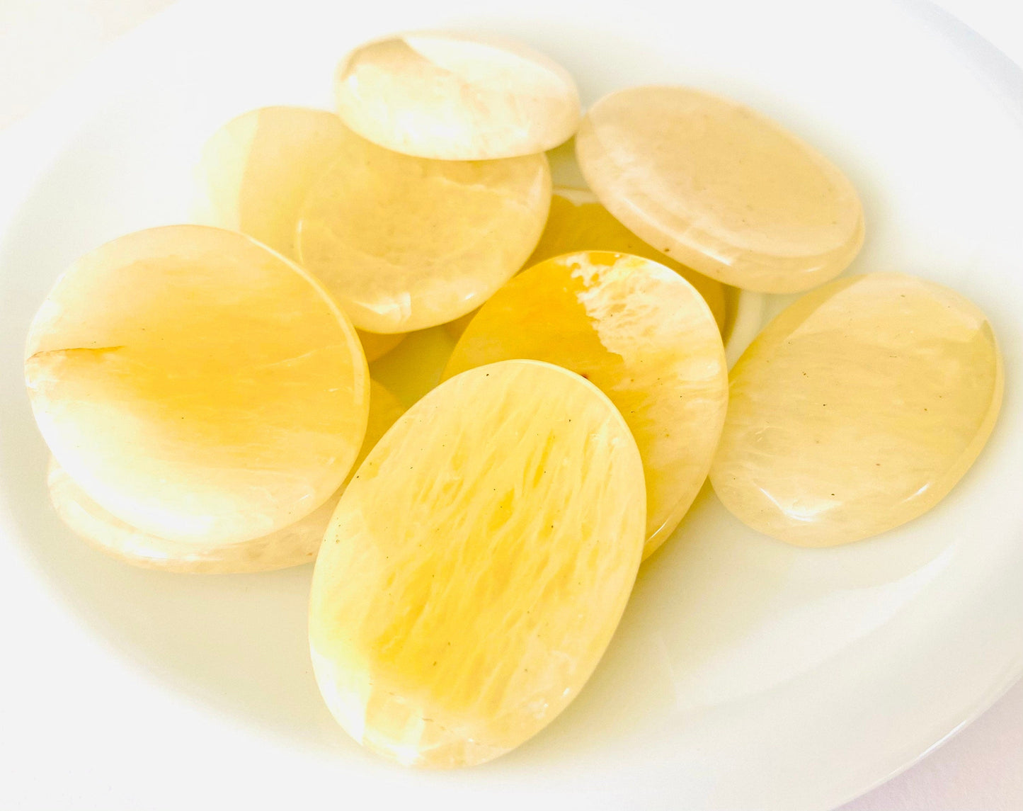 Yellow Aventurine Worry Stone Crystal-Gypsytear