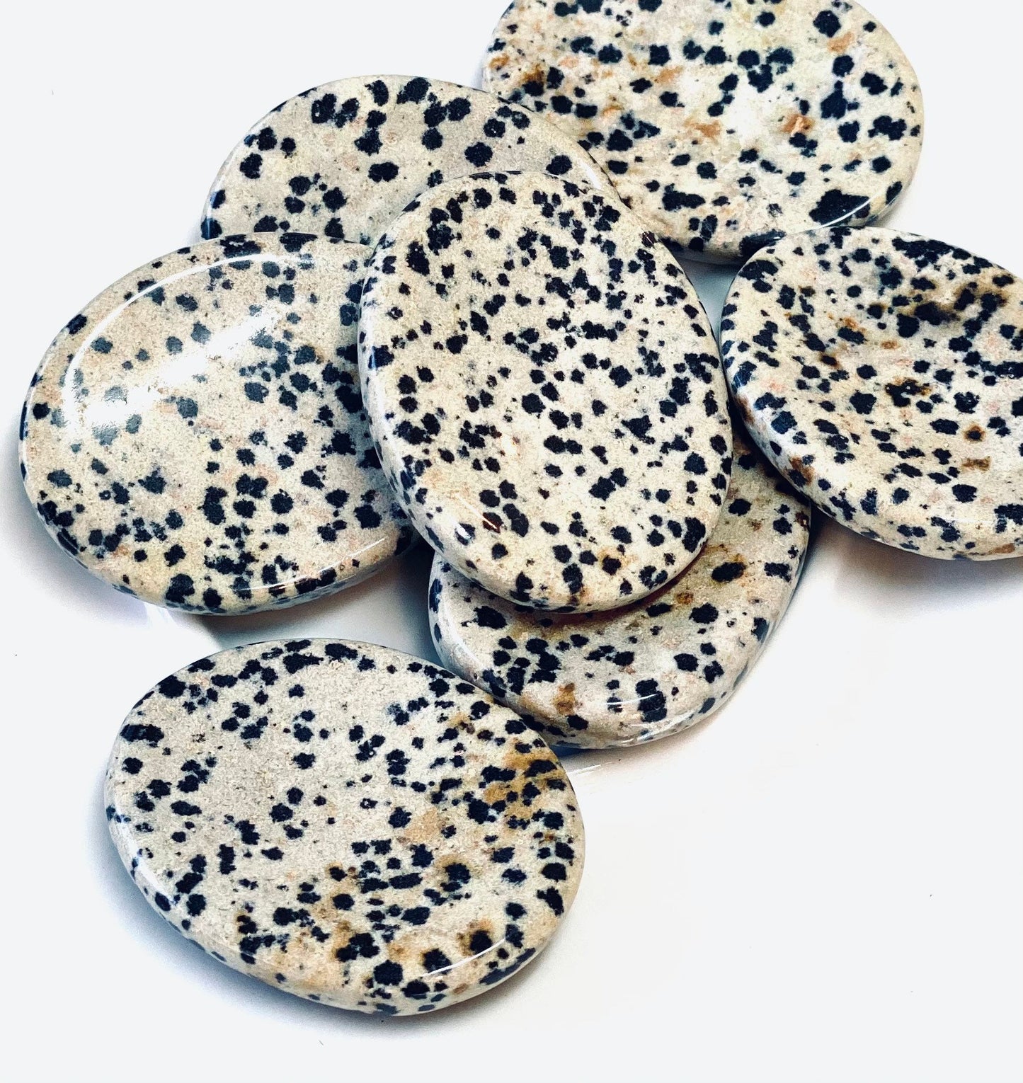 Dalmatian Jasper Worry Stone Crystal-Gypsytear