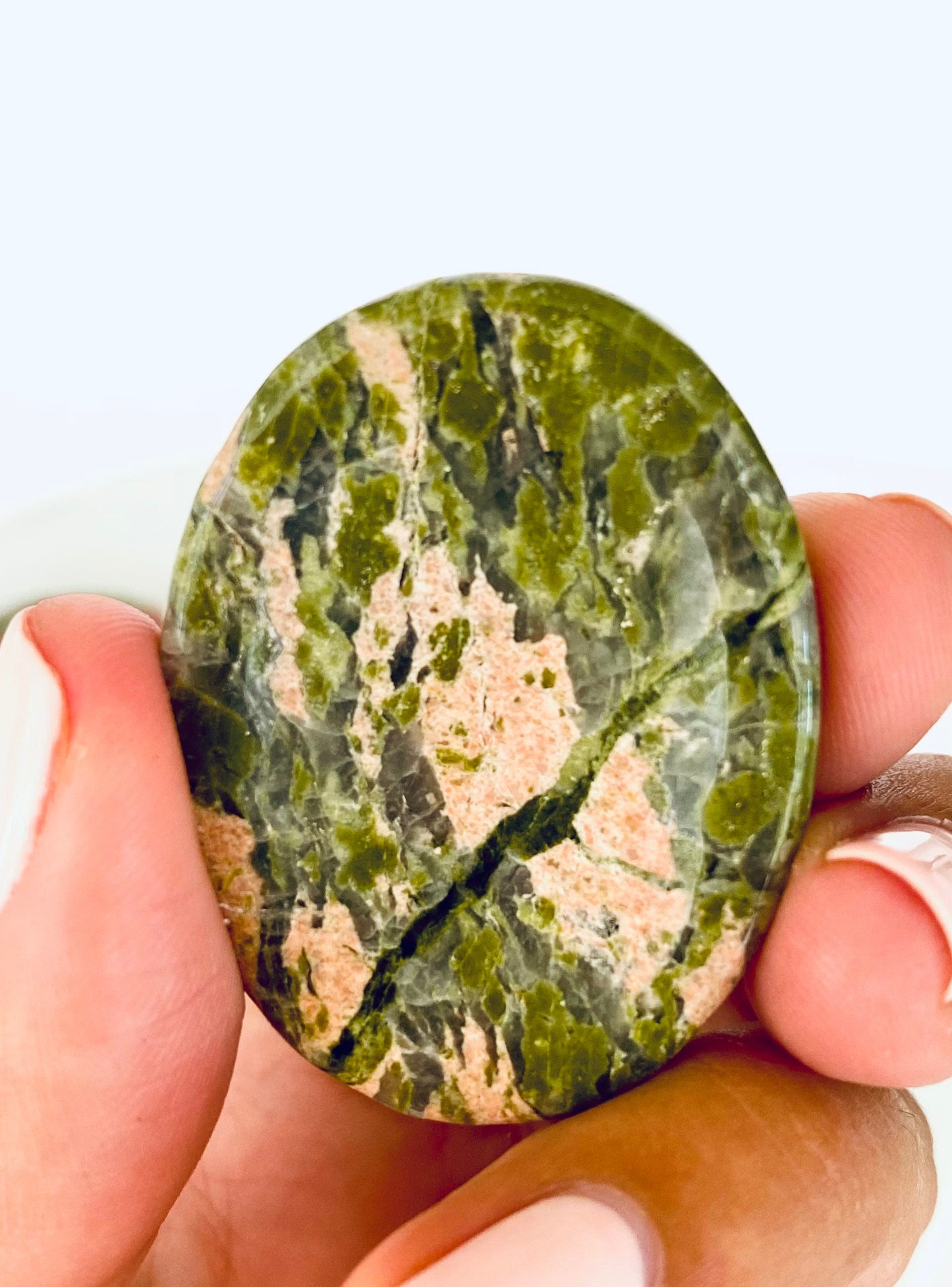 Unakite Worry Stone Crystal-Gypsytear