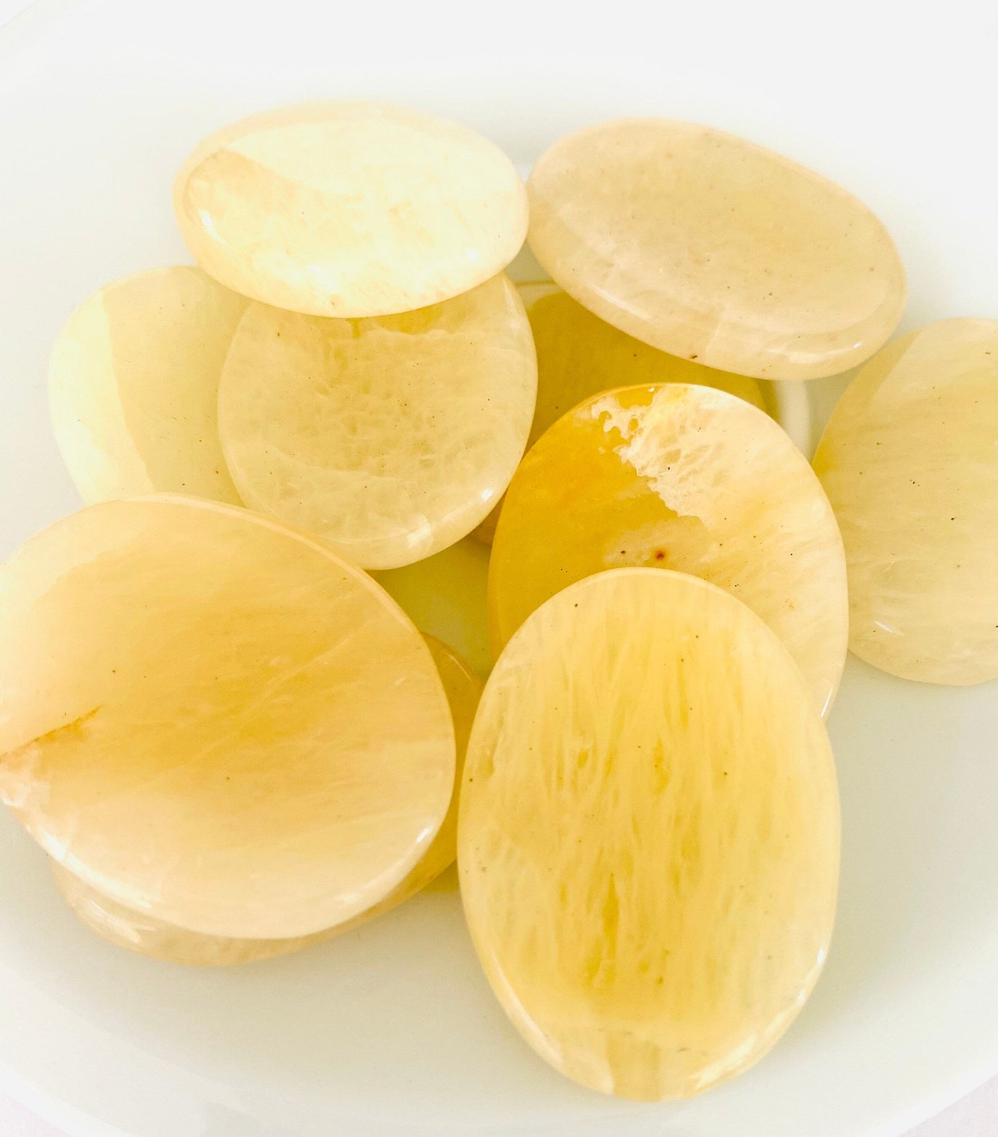 Yellow Aventurine Worry Stone Crystal-Gypsytear
