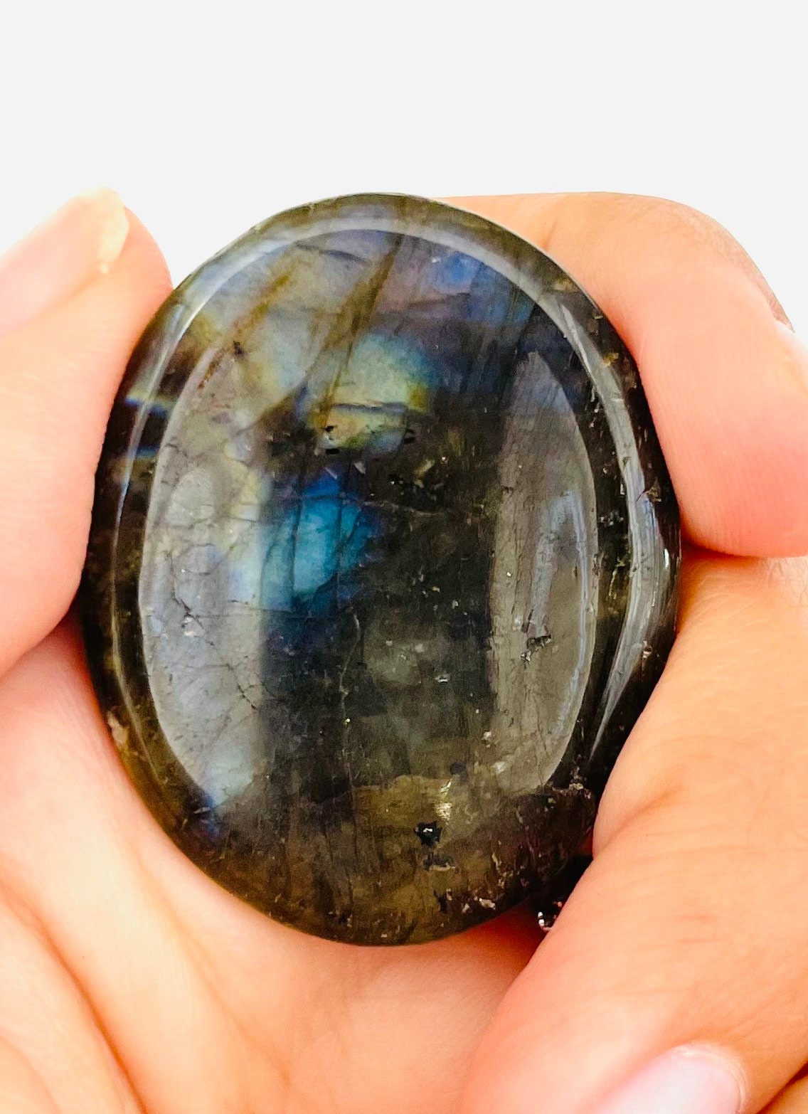 Laboradite Worry Stone Crystal-Gypsytear