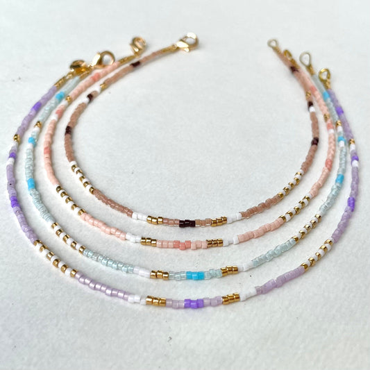 Dolce Beaded Anklet-Gypsytear