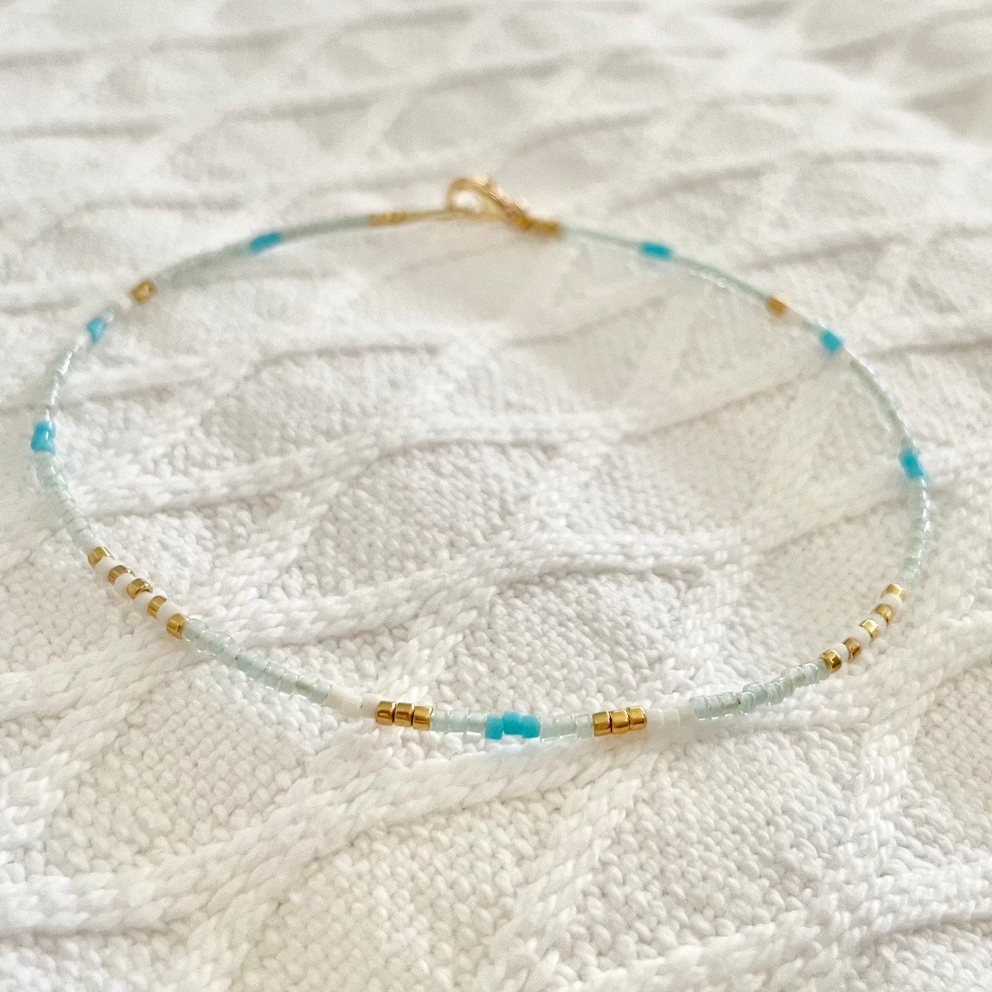Dolce Beaded Anklet-Gypsytear