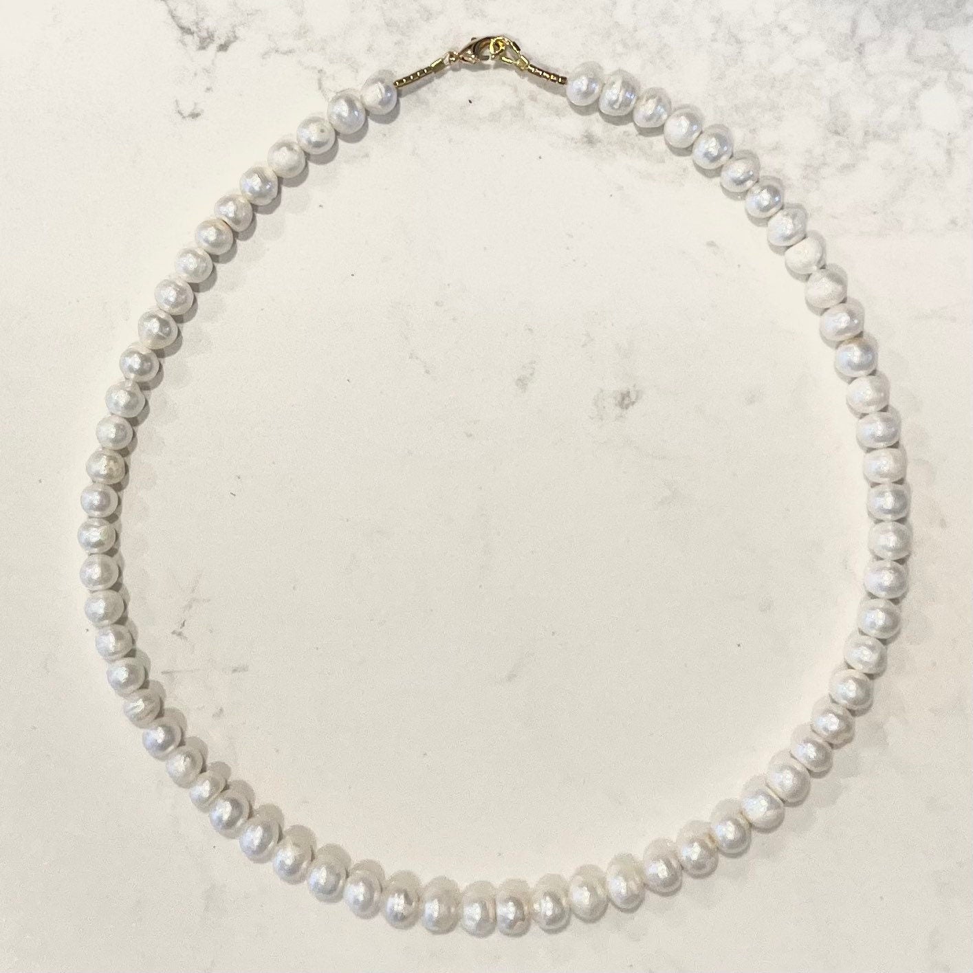 Pearl Beaded Necklace-Gypsytear