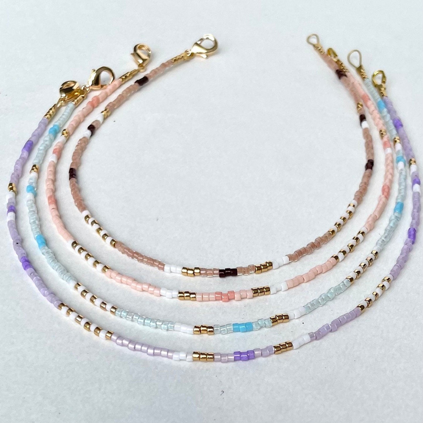 Dolce Beaded Anklet-Gypsytear