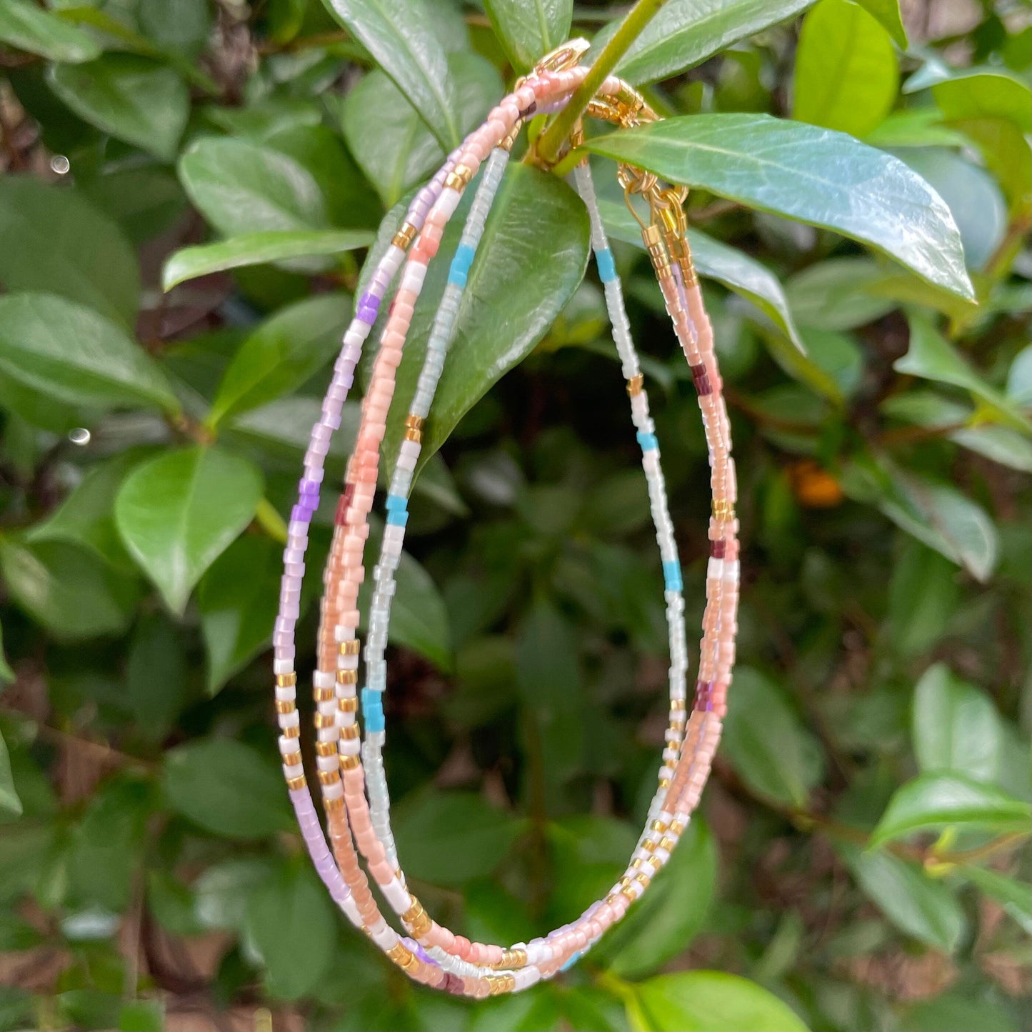 Dolce Beaded Anklet-Gypsytear