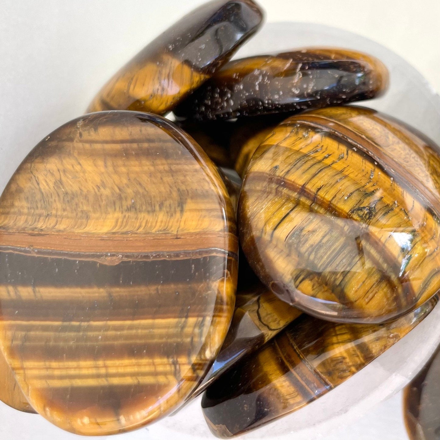 Tiger’s Eye Worry Stone Crystal-Gypsytear