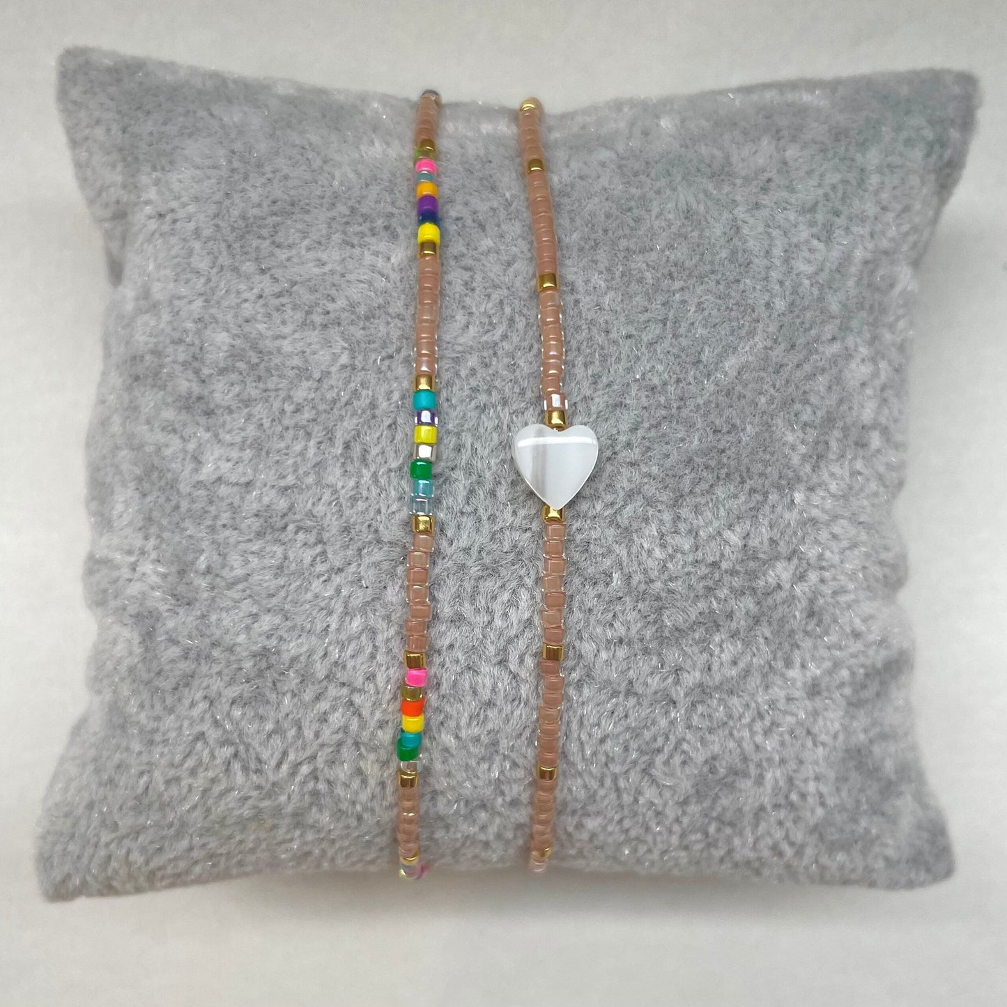 Fiesta Hearts Beaded Bracelets Pack-Gypsytear