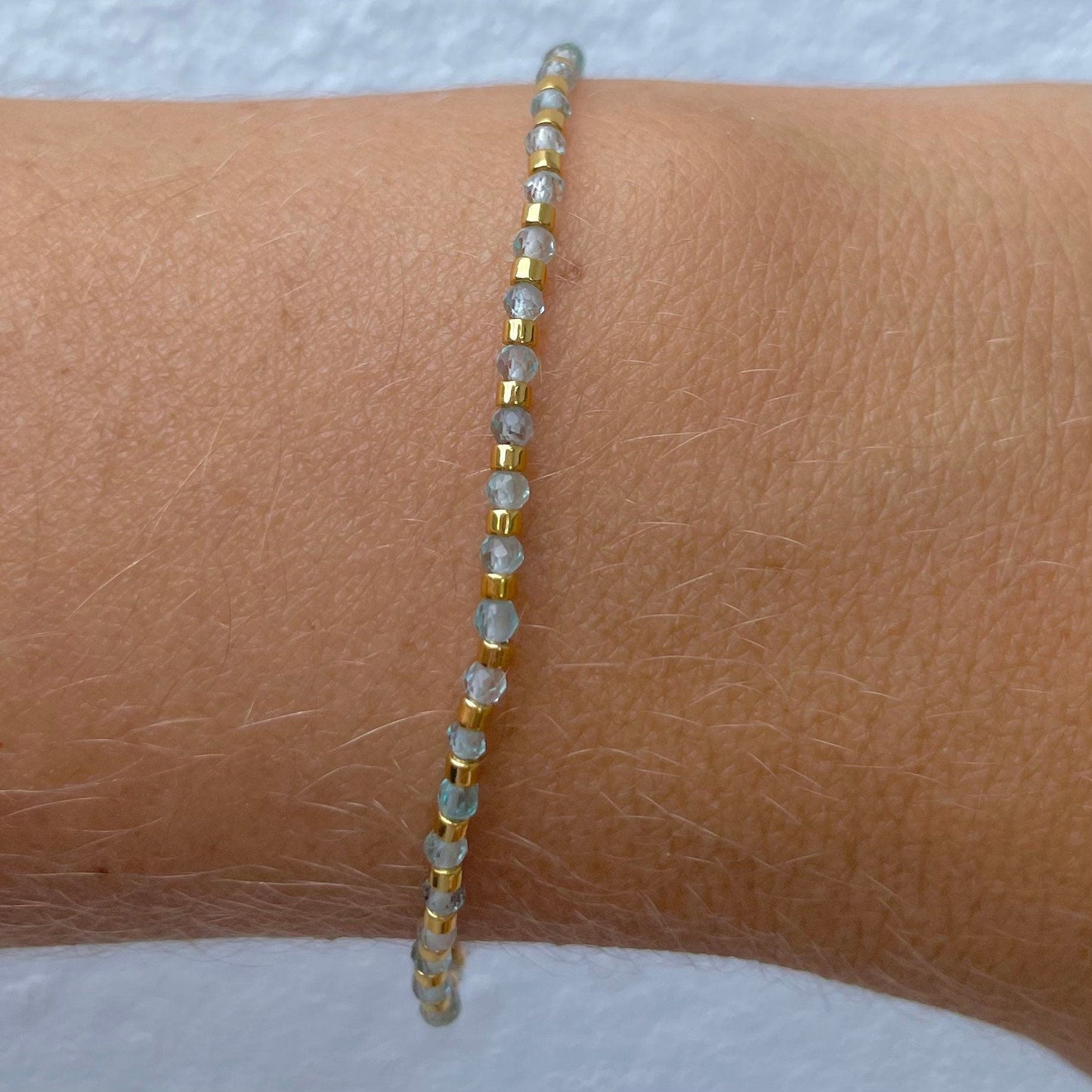 Roccia Gemstone Beaded Bracelet-Gypsytear