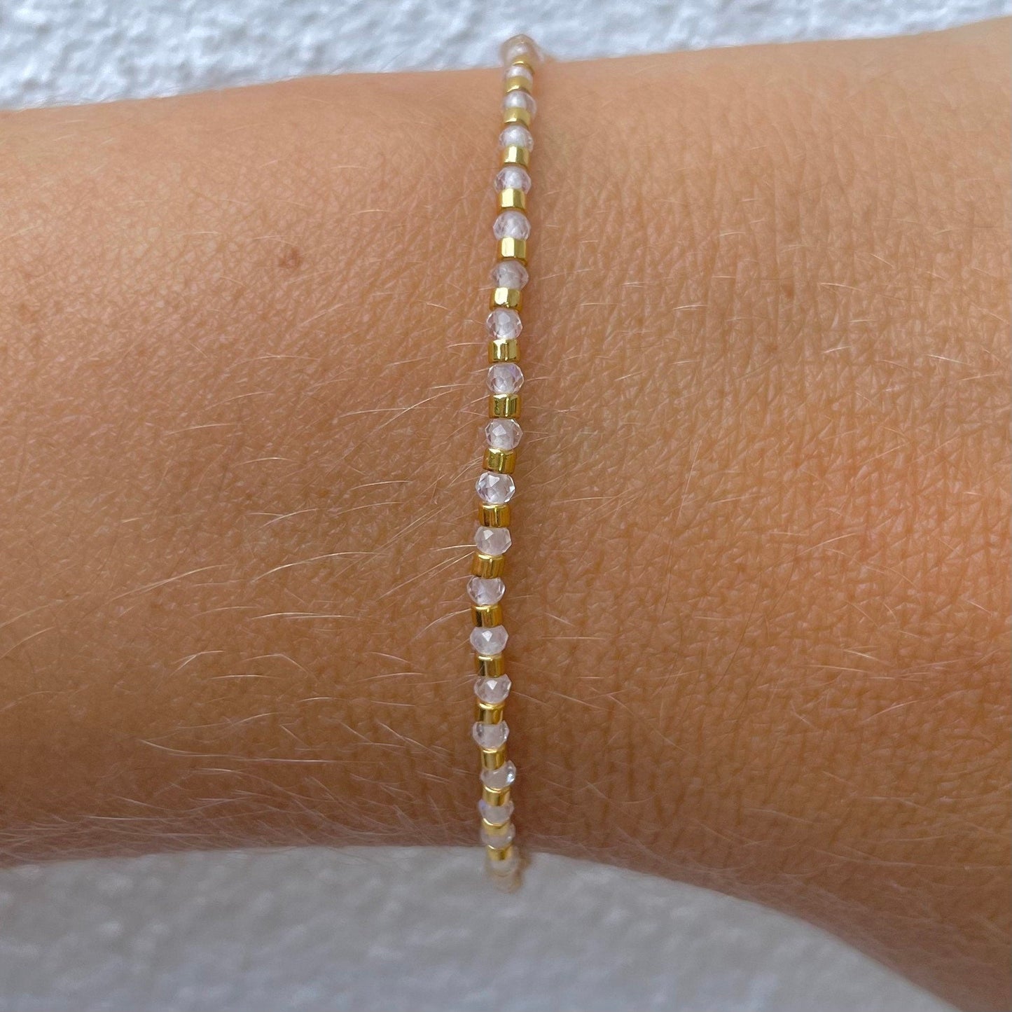 Roccia Gemstone Beaded Bracelet-Gypsytear