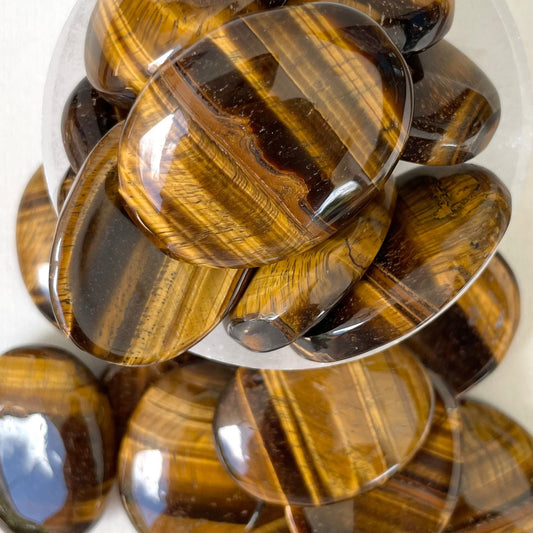 Tiger’s Eye Worry Stone Crystal-Gypsytear