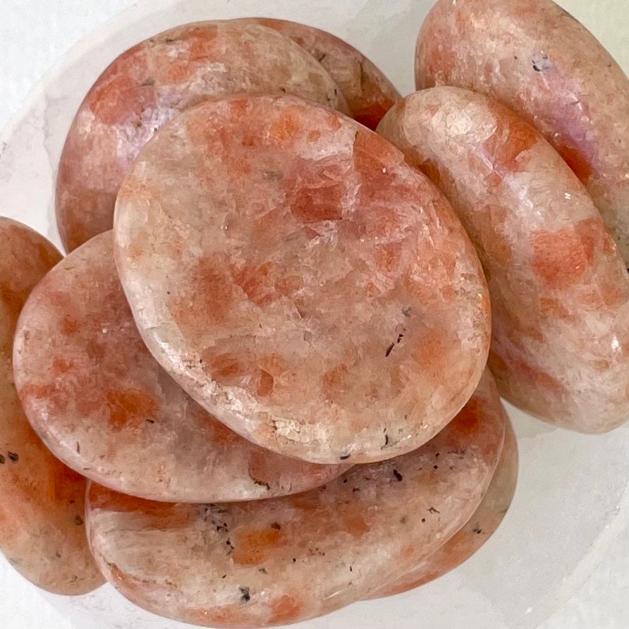 Sunstone Worry Stone Crystal-Gypsytear