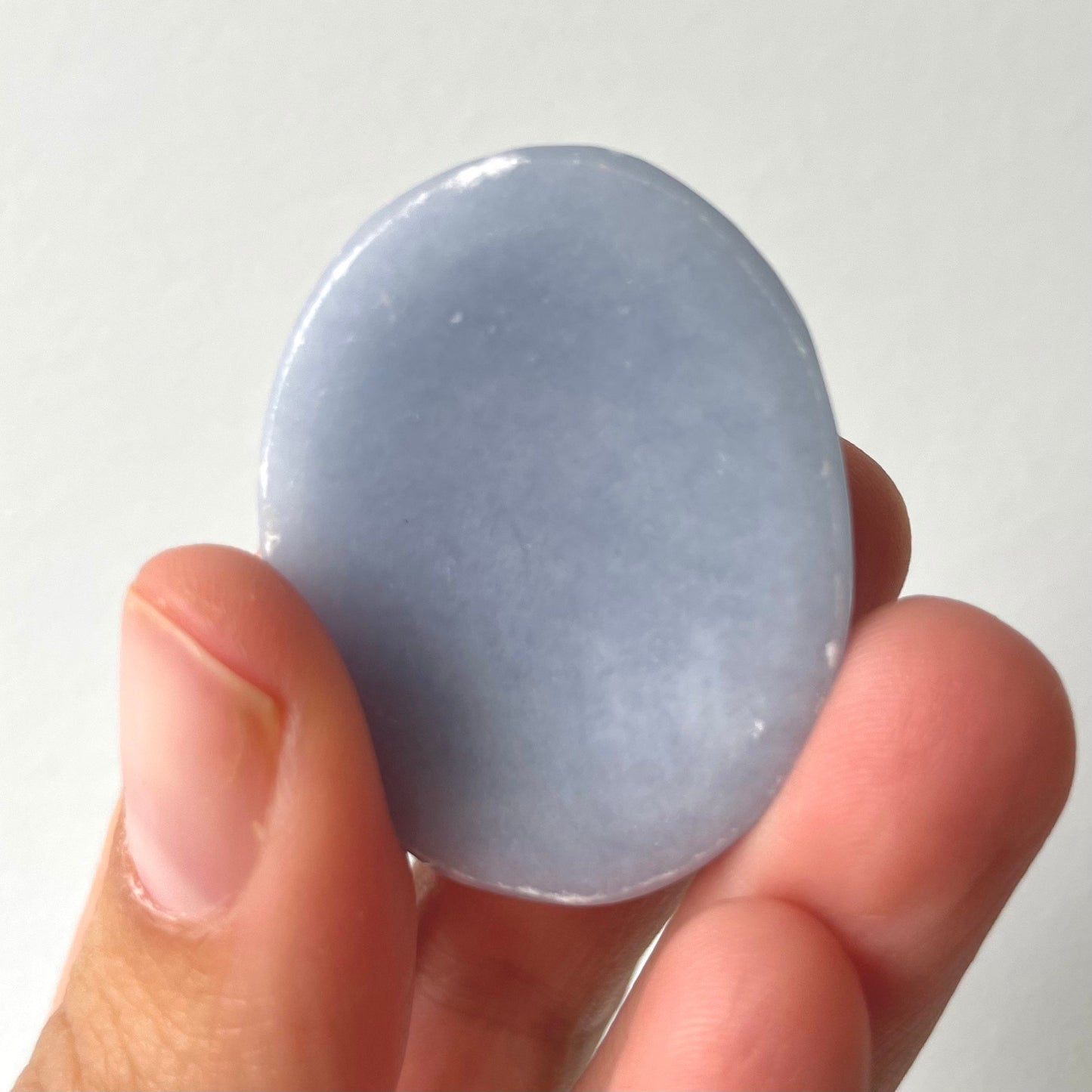 Angelite Worry Stone Crystal-Gypsytear
