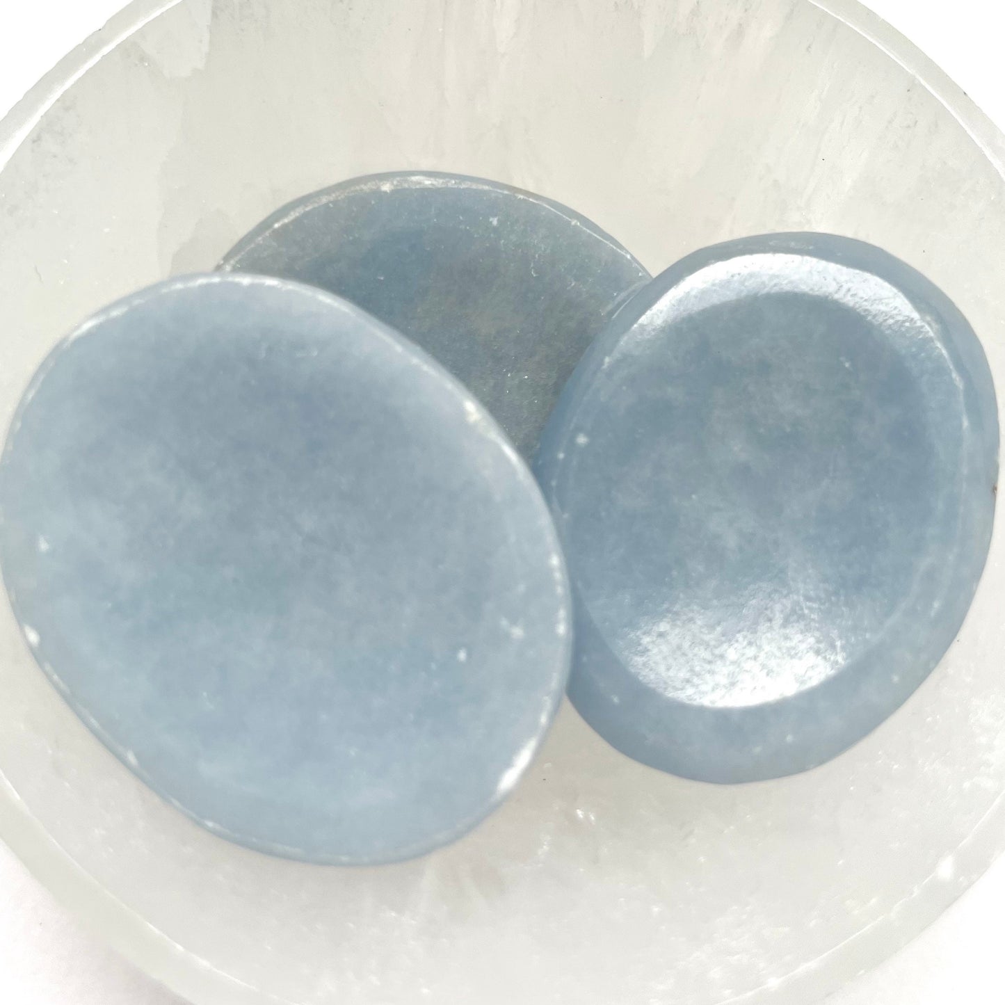 Angelite Worry Stone Crystal-Gypsytear
