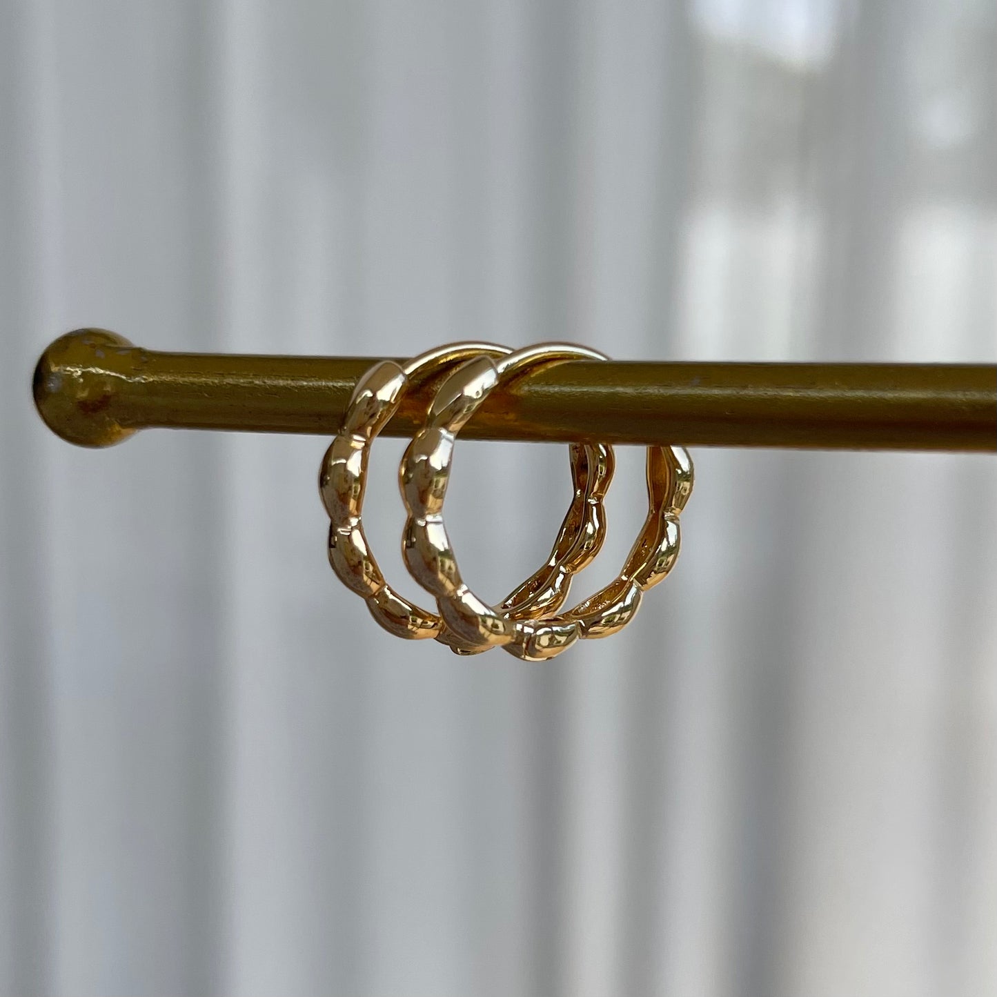 Hera Huggie Hoop Earrings