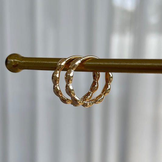 Hera Huggie Hoop Earrings