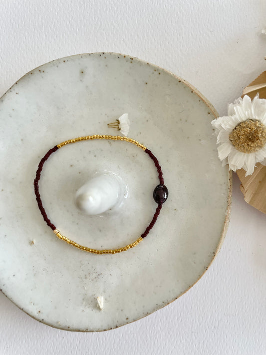 Crystal Goldie Beaded Bracelet