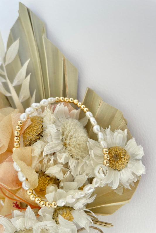 Aries Initial Beaded Bracelet N-Z