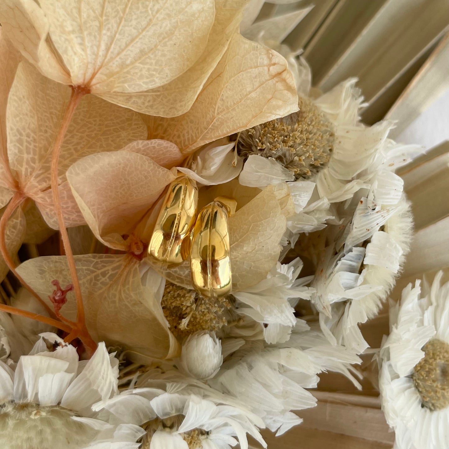 Iris Hoop Earrings