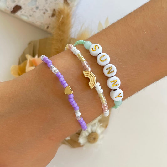 Little Gypsy Personalised Beaded Bracelets