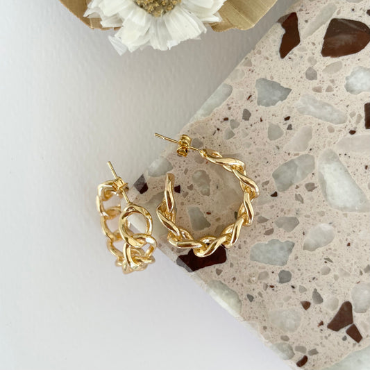 Harmonia Hoop Earrings