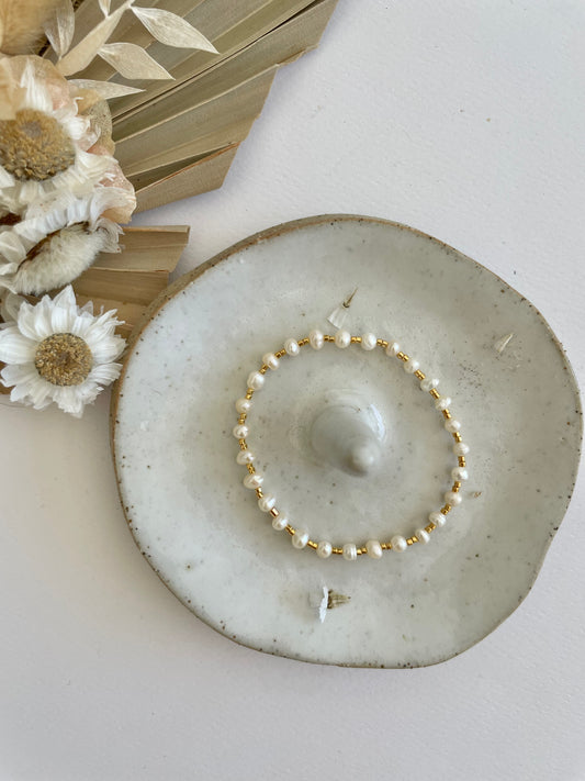 Mini Pearlies Beaded Bracelet