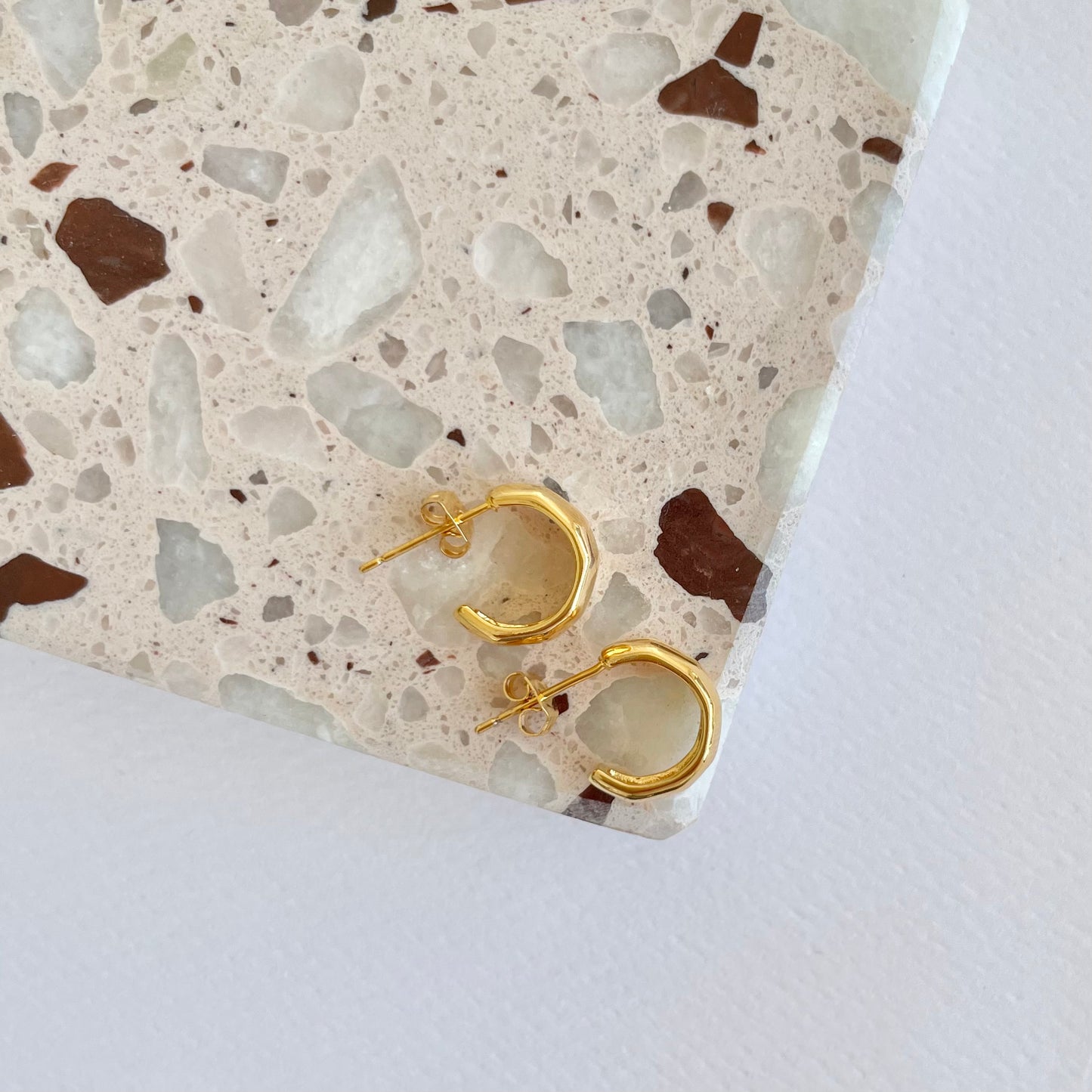 Iris Hoop Earrings