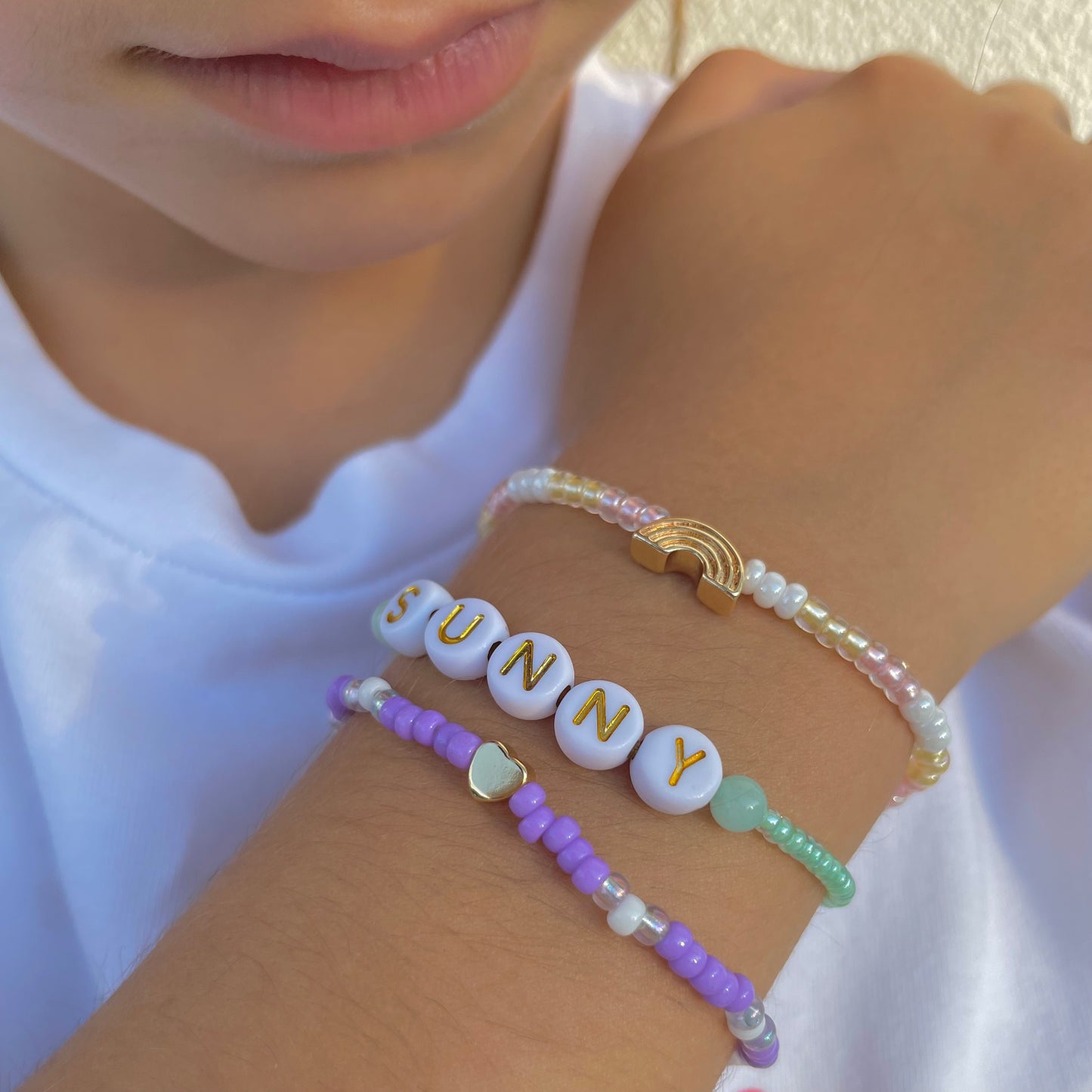 Little Gypsy Personalised Beaded Bracelets