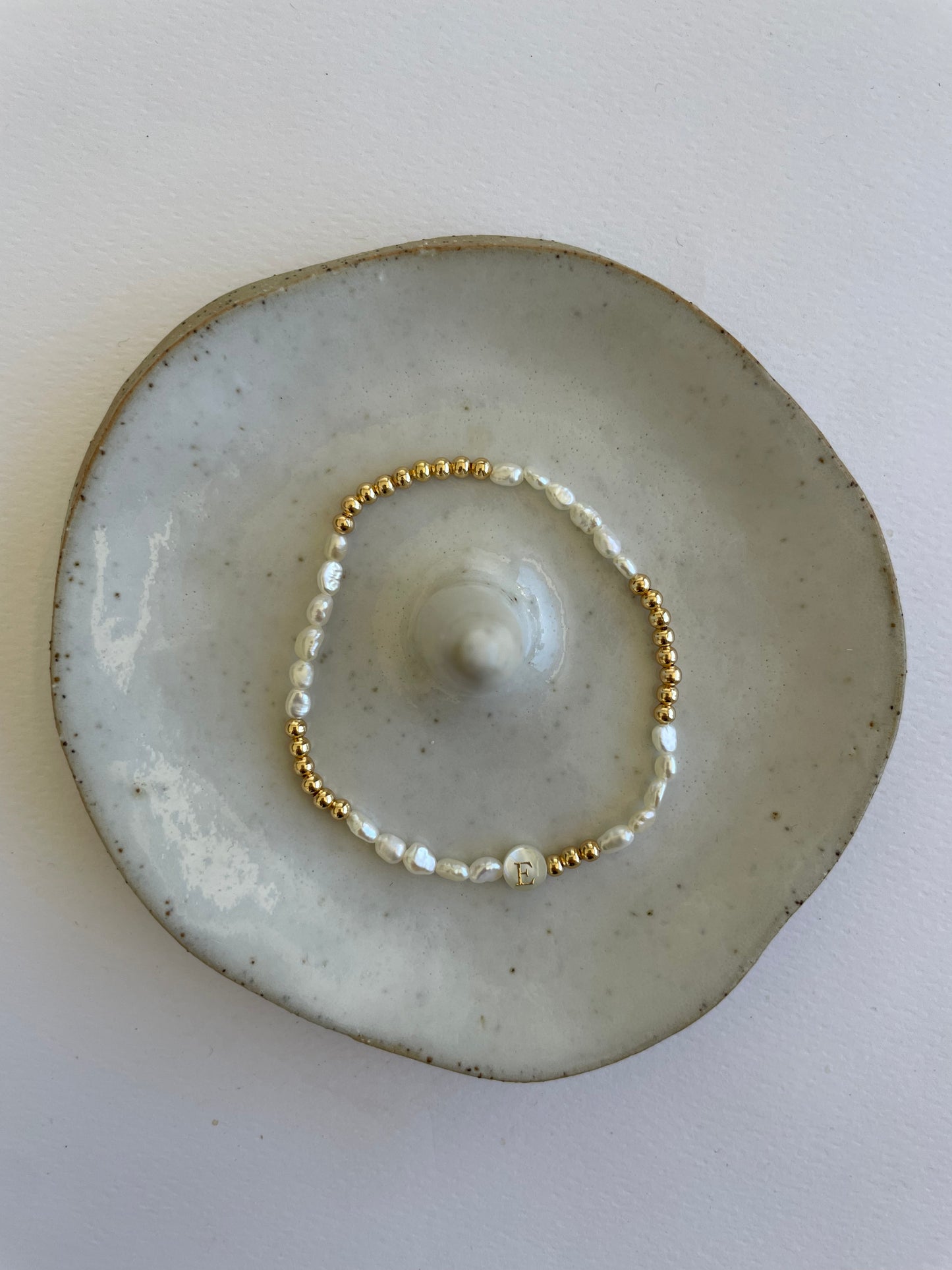 Aries Initial Beaded Bracelet N-Z