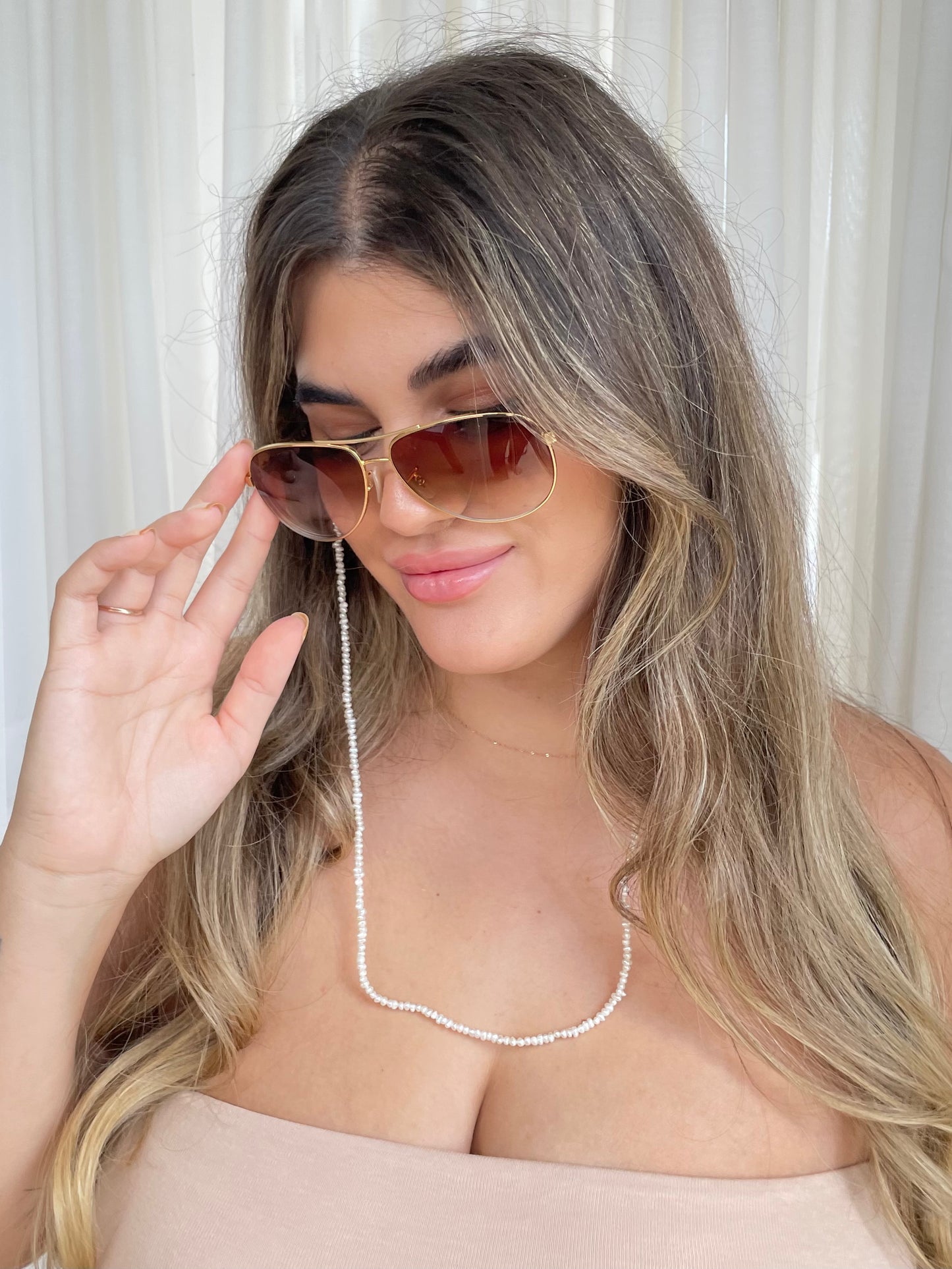 Pearl Sunglasses Chain