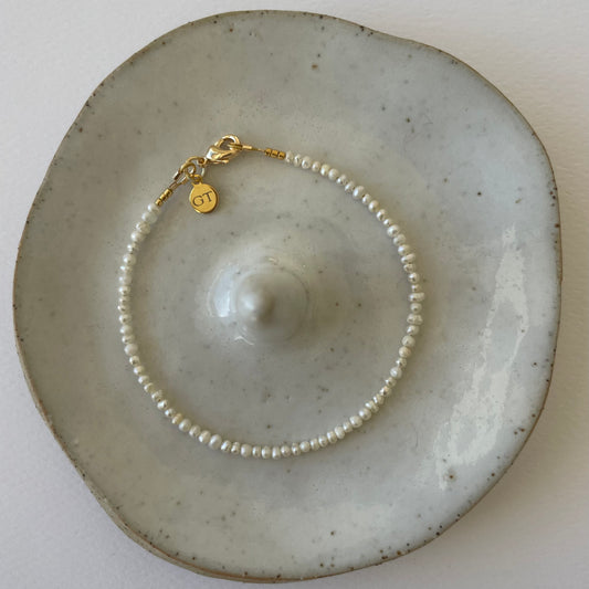 Libre Mini Pearl Beaded Bracelet