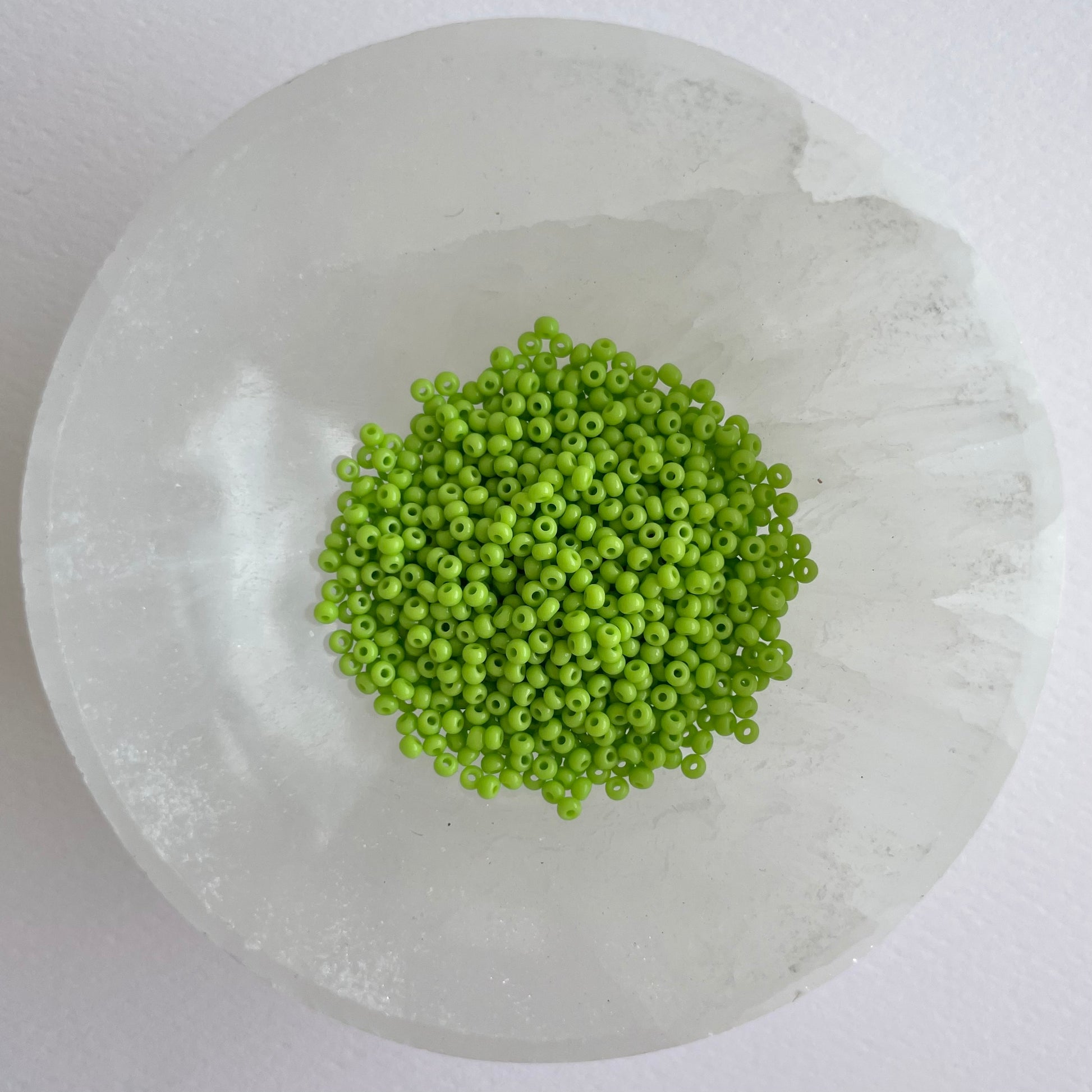 Czech Preciosa Glass Seed Beads - Greens-Gypsytear