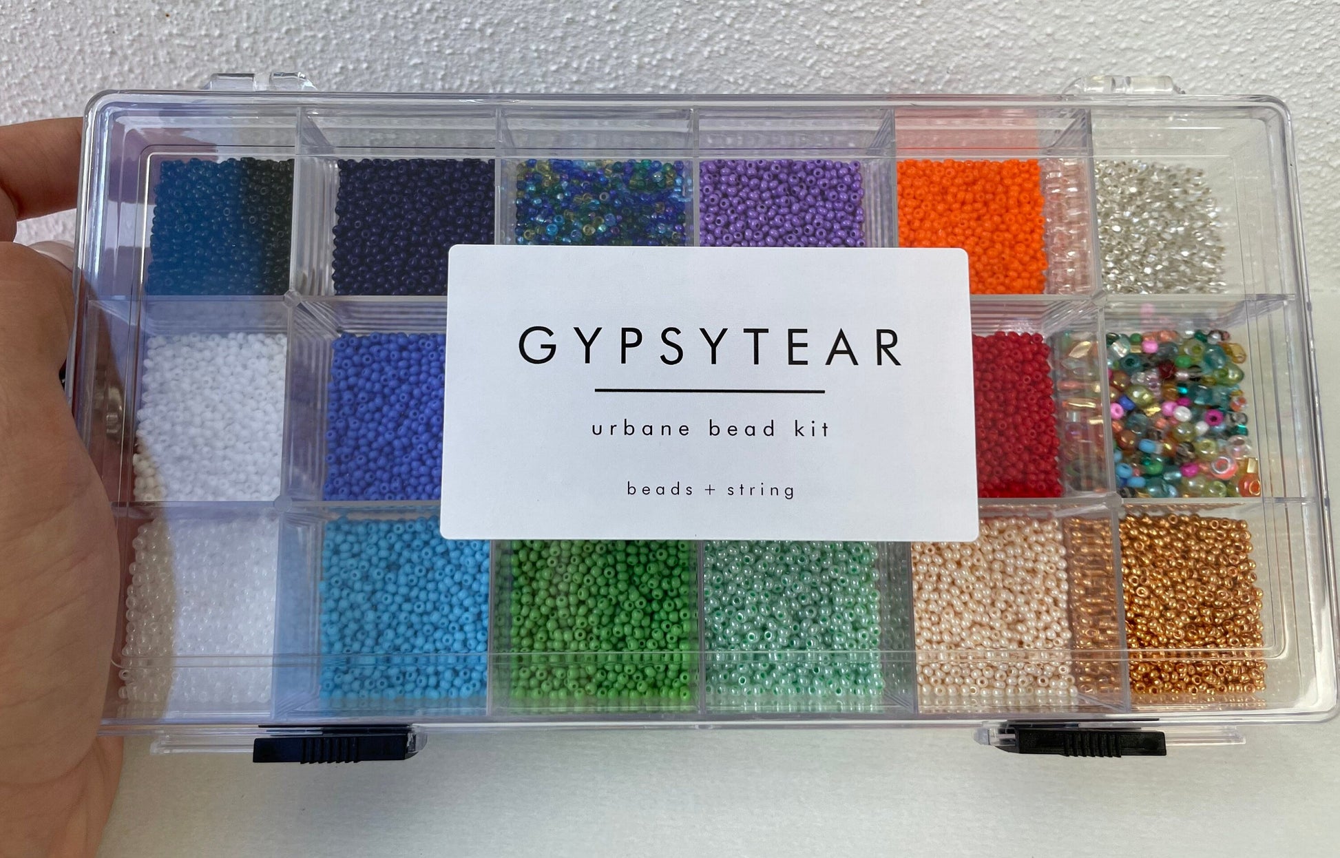 Urbane Large 18 Colour Bead Kit-Gypsytear