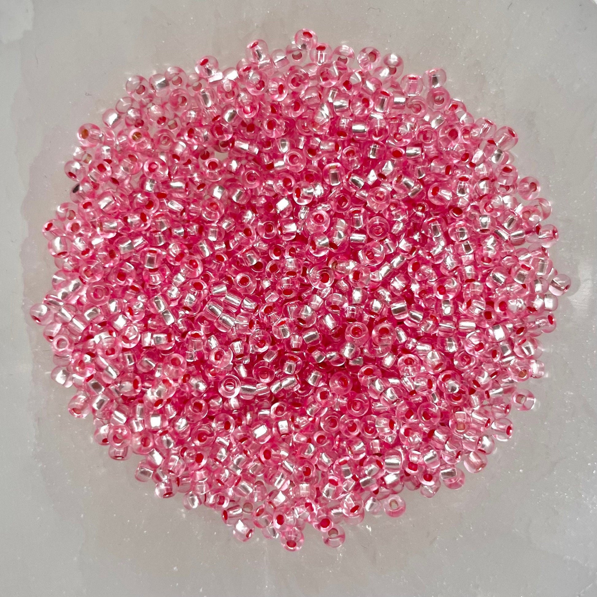 Czech Preciosa Glass Seed Beads - Red + Pinks-Gypsytear