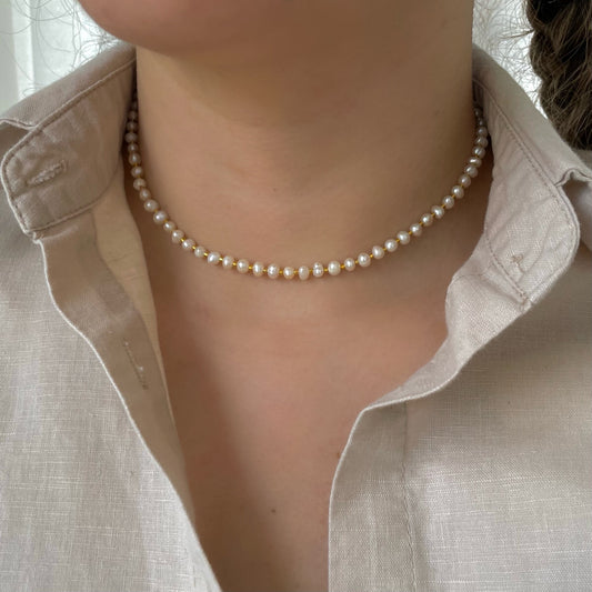 Pearlie Beaded Necklace